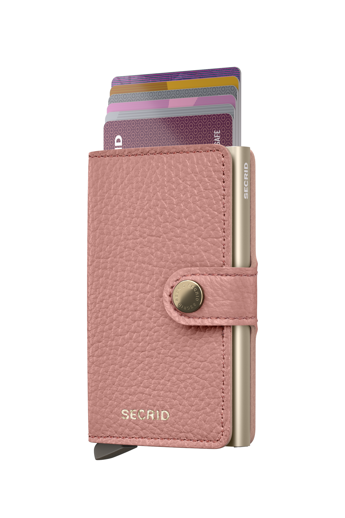 SECRID Twinwallet Pebble - Slim RFID Blocking Leather Wallet for Men & Women | Travel & Everyday Use