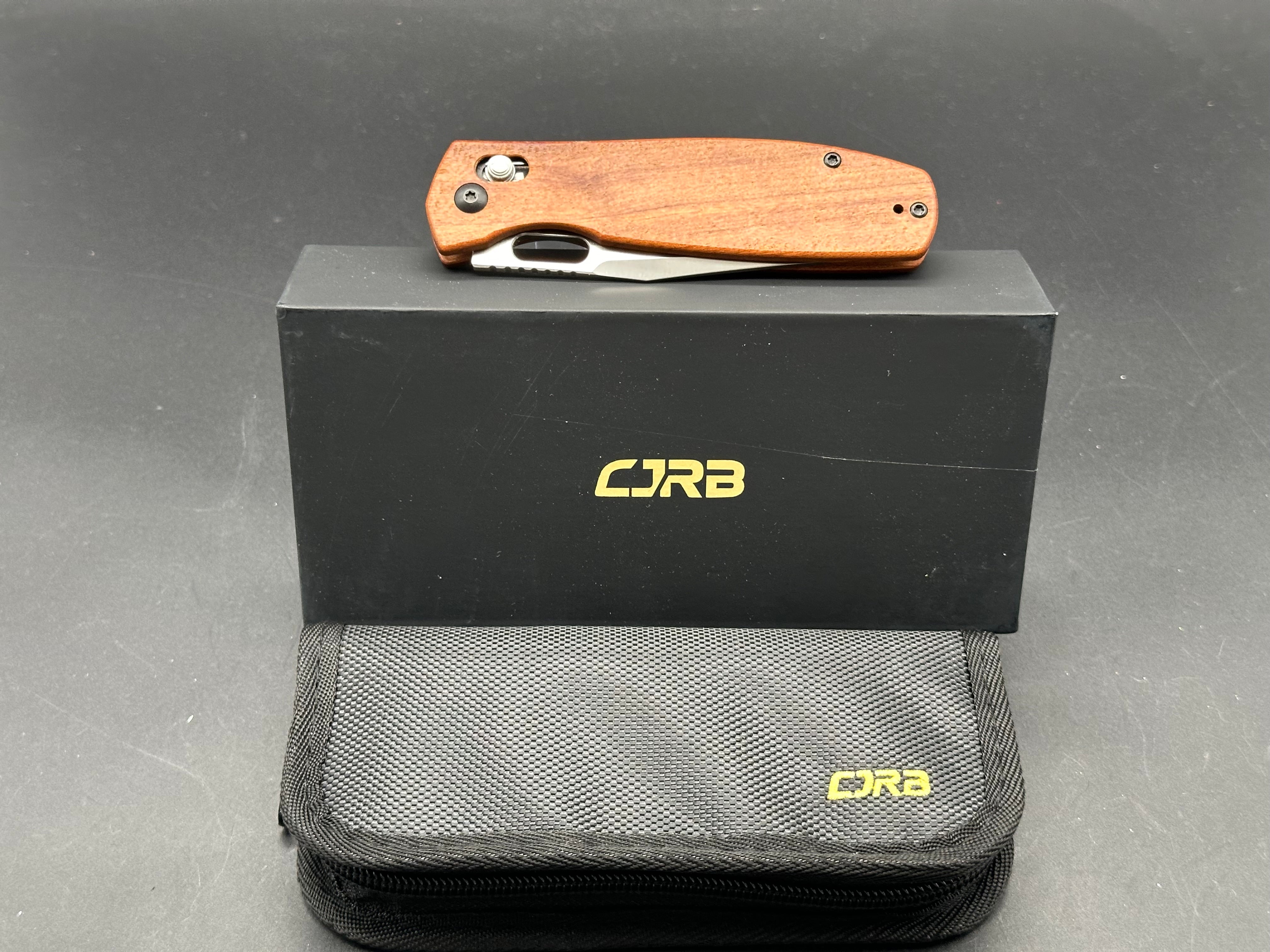 CJRB Prado Crossbar Lock Folding Knife - 3.75