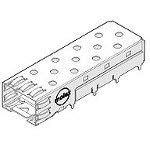 Original: 74737-0010, Connector Accessories SFP Cage Right Angle Tray (25 Items)   Optimized: SFP Cage Right Angle Tray Connector Accessories - 25 Pack for Network & Server Rack Installation