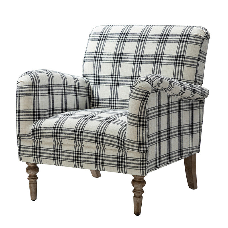 Sadie Upholstered Armchair with Side Table - 2 Piece Living Room Furniture Set for Small Spaces, Apartments & Cozy Reading Nooks