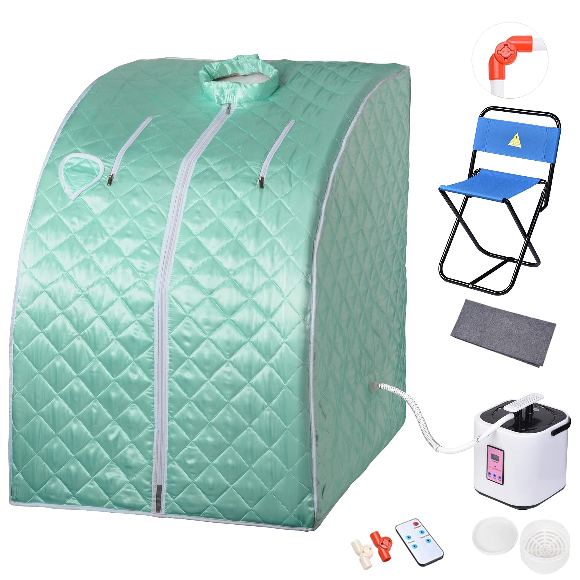Instahibit 2L Portable Folding Detox Weight Loss Body Slim Bath - Home Steam Sauna Spa Tent for Relaxation & Wellness | Perfect for Home Use, Gym Recovery & Spa Treatments