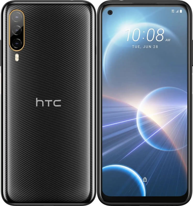 HTC Desire 22 Pro 5G Smartphone - 128GB Storage, 6.6