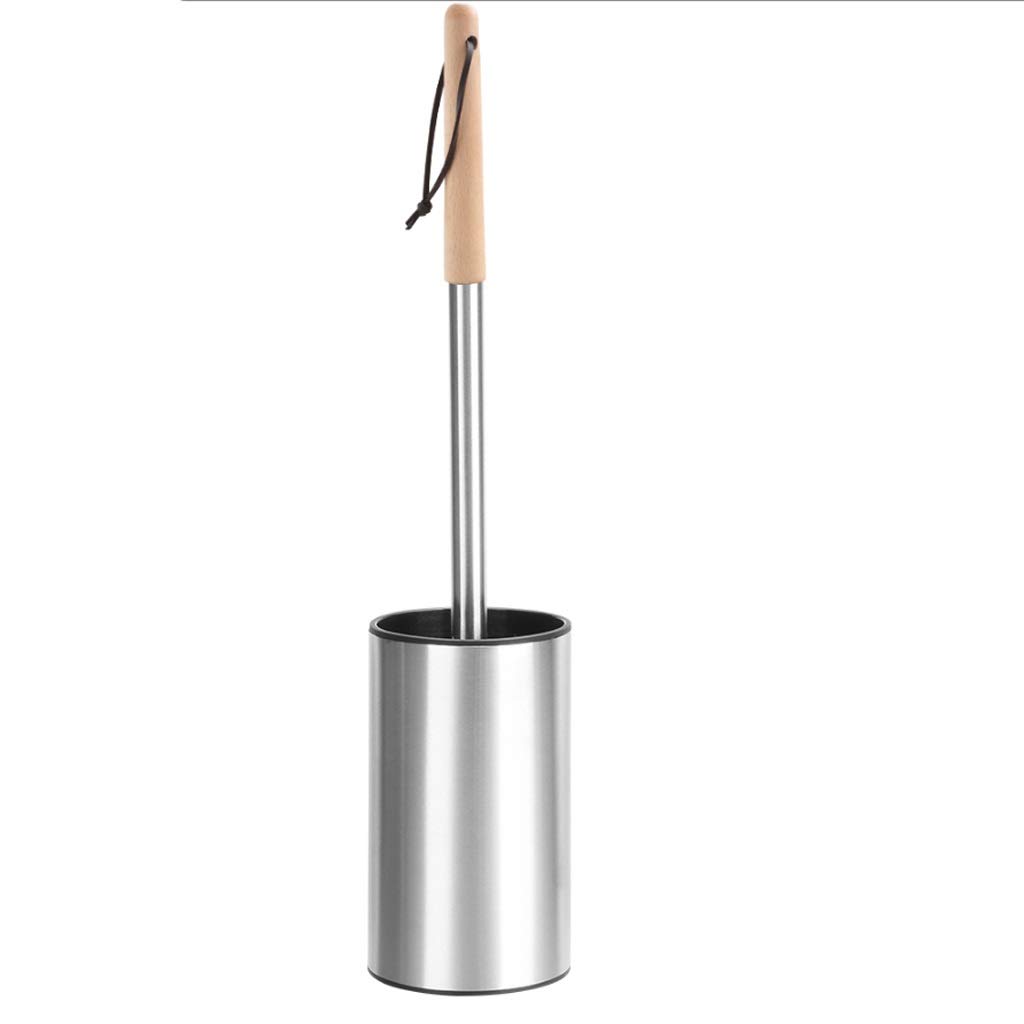 Luxury Toilet Brush and Holder Set - Durable Bathroom Cleaning Brush with Ergonomic Handle & Modern Stand - Perfect for Home, Hotel, and Office Bathrooms (Color: A)