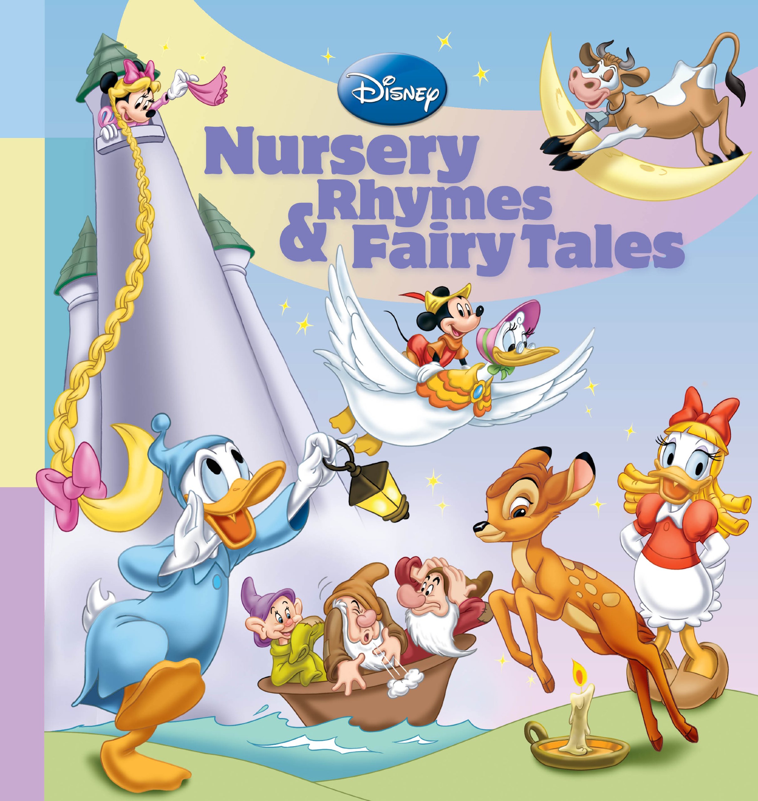 Disney Nursery Rhymes & Fairy Tales Storybook Collection for Kids - Classic Bedtime Stories for Children's Reading and Early Learning Development