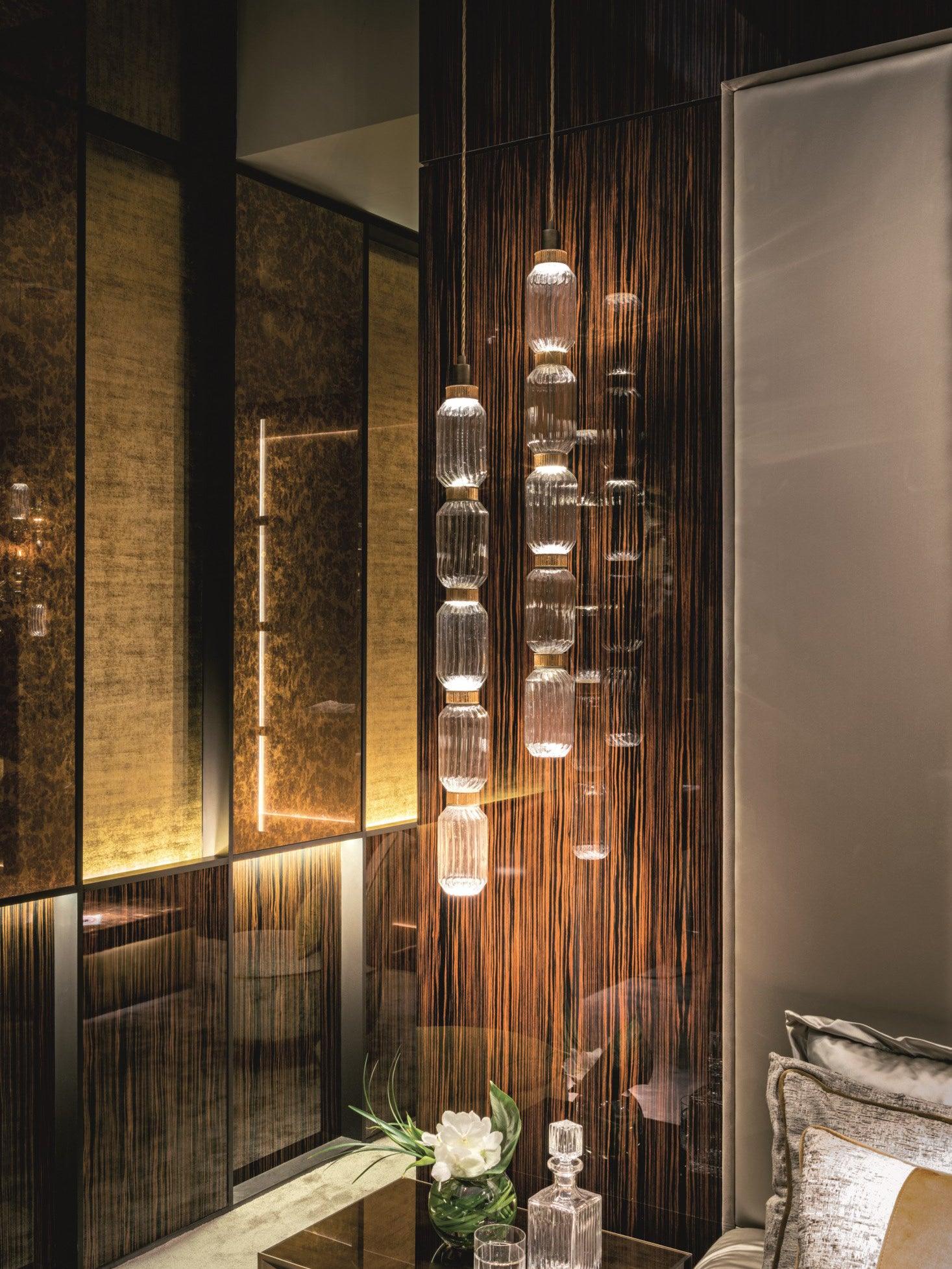 Elegant Ballet Pendant Light - Modern Crystal Glass Ceiling Lamp for Living Room, Bedroom & Dining Room - Perfect for Home Decor and Romantic Ambiance