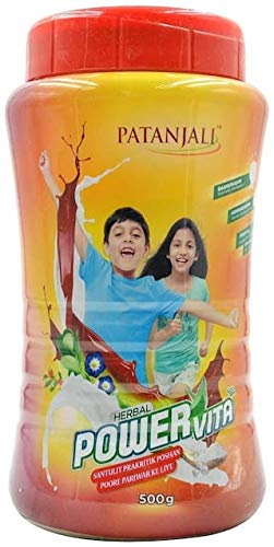 Patanjali Herbal Power Vita Powder - 100% Natural Ayurvedic Supplement for Energy & Immunity Boost - Ideal for Daily Wellness & Fitness Enthusiasts