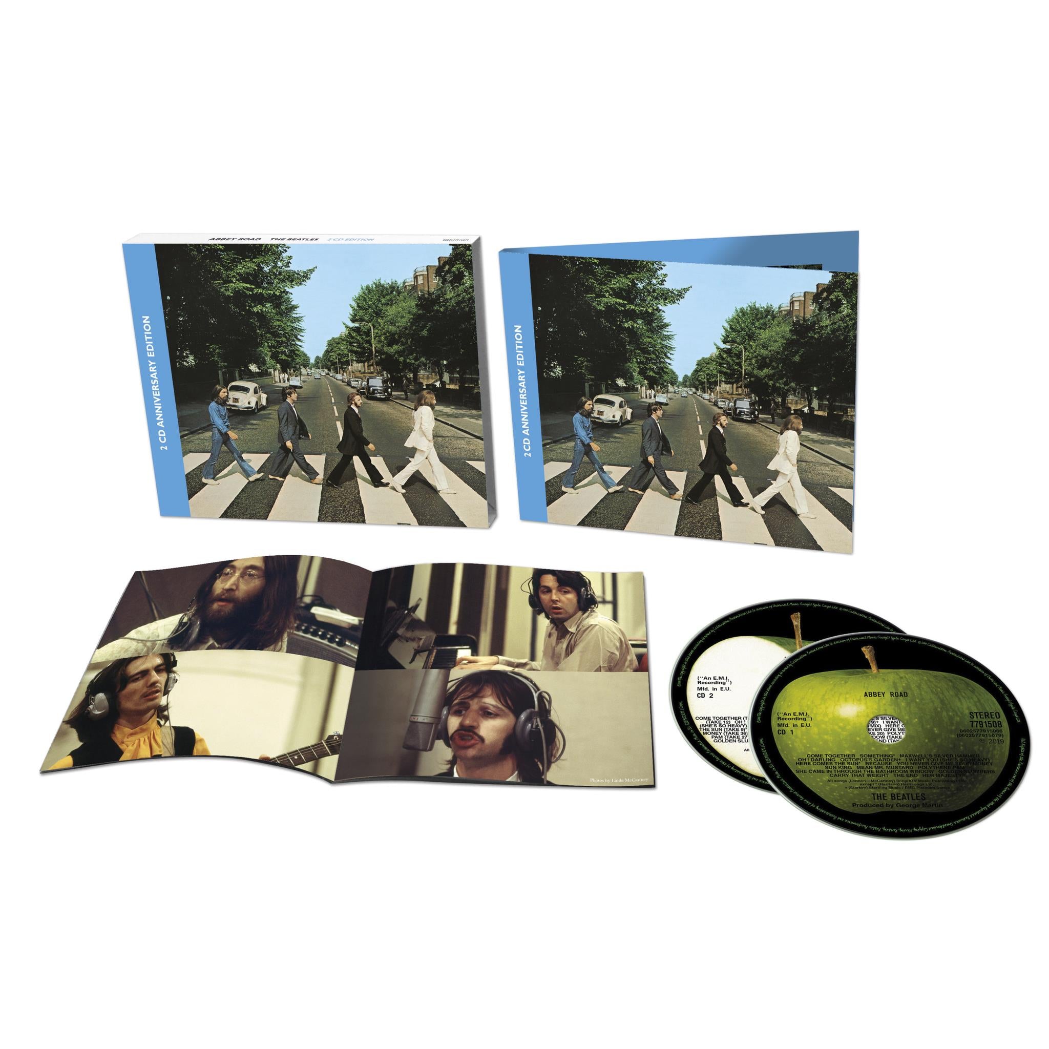 The Beatles Abbey Road 50th Anniversary Deluxe Edition Vinyl Record - Limited Collector's Edition for Music Lovers & Audiophiles (Perfect for Home Listening, Gifts & Vinyl Collections)