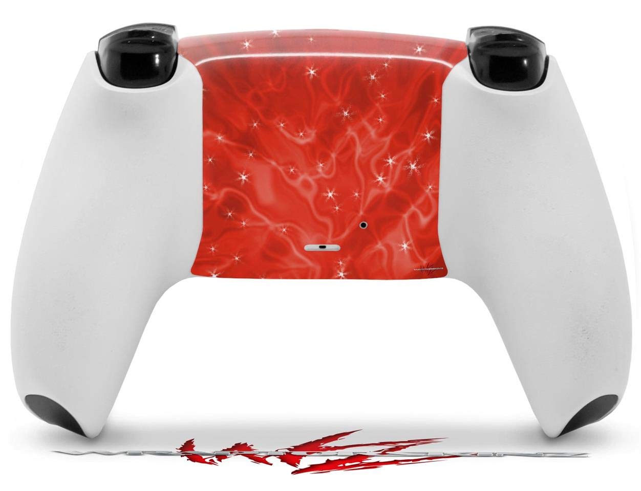 PS5 DualSense Controller Skin Wrap - Stardust Red for Gaming Protection