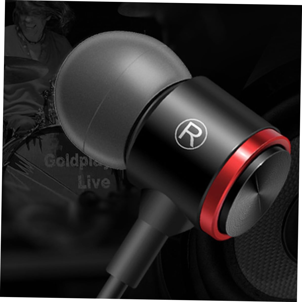 Mikikit 3-Piece High Fidelity Metal In-Ear Wired Earphones with Enhanced Bass - Noise Isolating Earbuds for Computer, Smartphone, Gaming & Music Listening