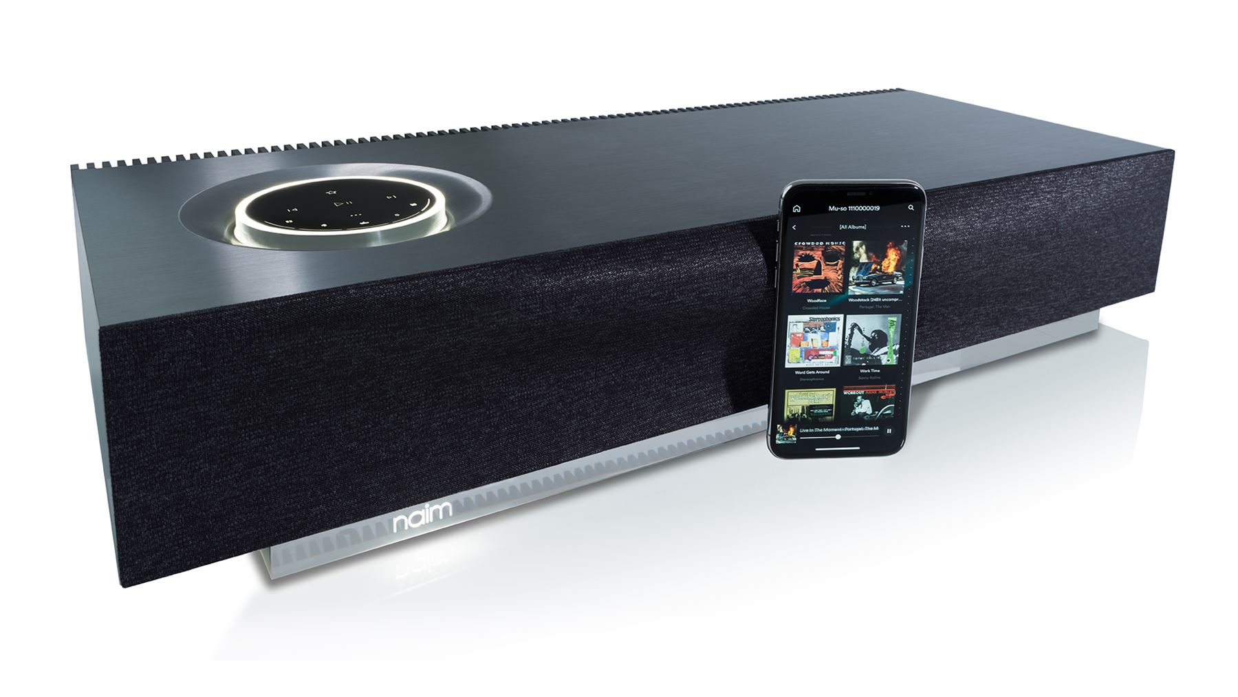 Naim Mu-So 2nd Generation Premium Wireless Bluetooth Speaker - High-Fidelity Sound for Home, Office & Outdoor Entertainment