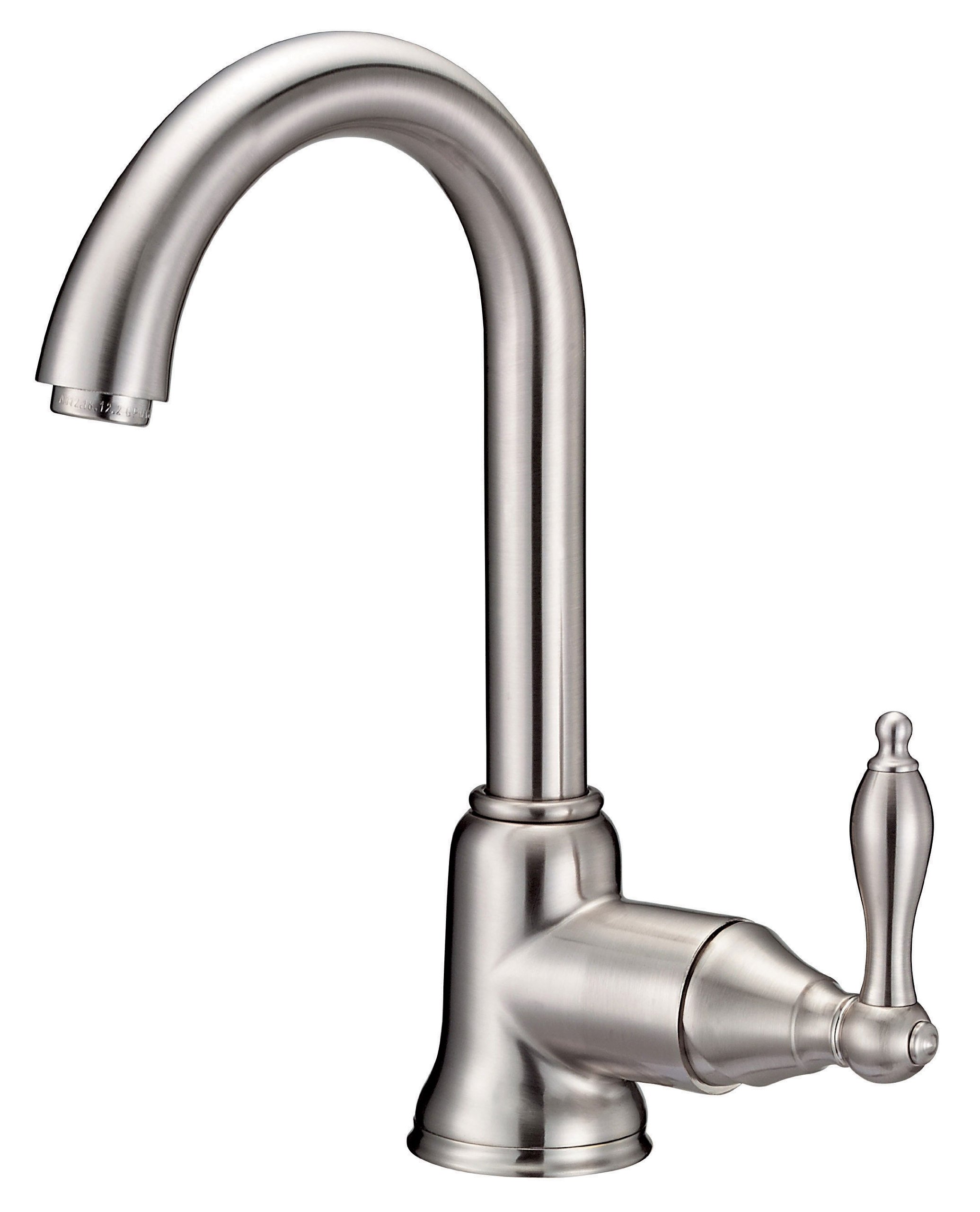 Danze D151540SS Fairmont Single Handle Bar Faucet - Stainless Steel Commercial Sink Faucet for Restaurants, Bars & Kitchen Prep Areas