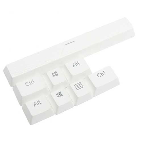8 Keys PBT Backlit Keycap Set for Corsair Strafe K70 RGB K65 K95 Gaming Keyboards - Durable Replacement Keycaps for Mechanical Keyboards (Gaming/Office/Programming Use)