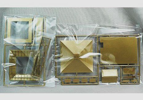 1/100 Scale Kinkaku-ji Temple of The Golden Pavilion Model Kit - DIY Japanese Architecture Building Set for Collectors & Hobbyists - Perfect for Home Decoration, Gifts & Model Display Scenes