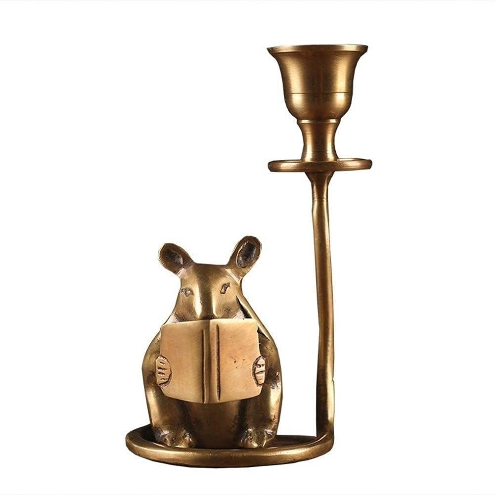 Nordic Gold Brass Candle Holders - Elegant Tealight & Candlestick Holders for Wedding Centerpieces, Table Decor, and Retro Home Decor - Perfect Gift Idea for Housewarming & Romantic Ambiance