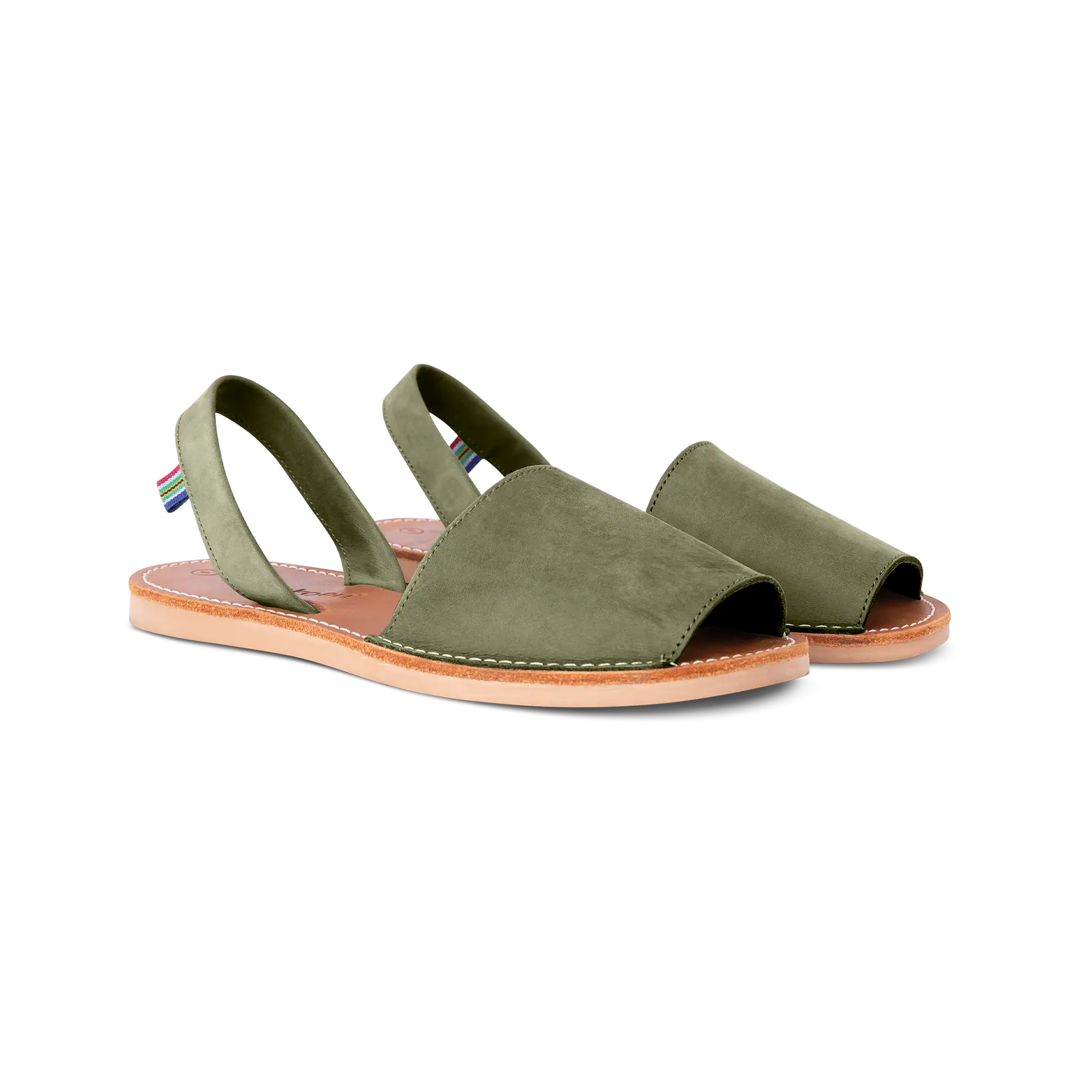 Veldskoen Namaqualand Aloe Sandals for Men & Women - Comfortable Olive Green Leather Walking Shoes | Perfect for Hiking, Travel & Outdoor Adventures