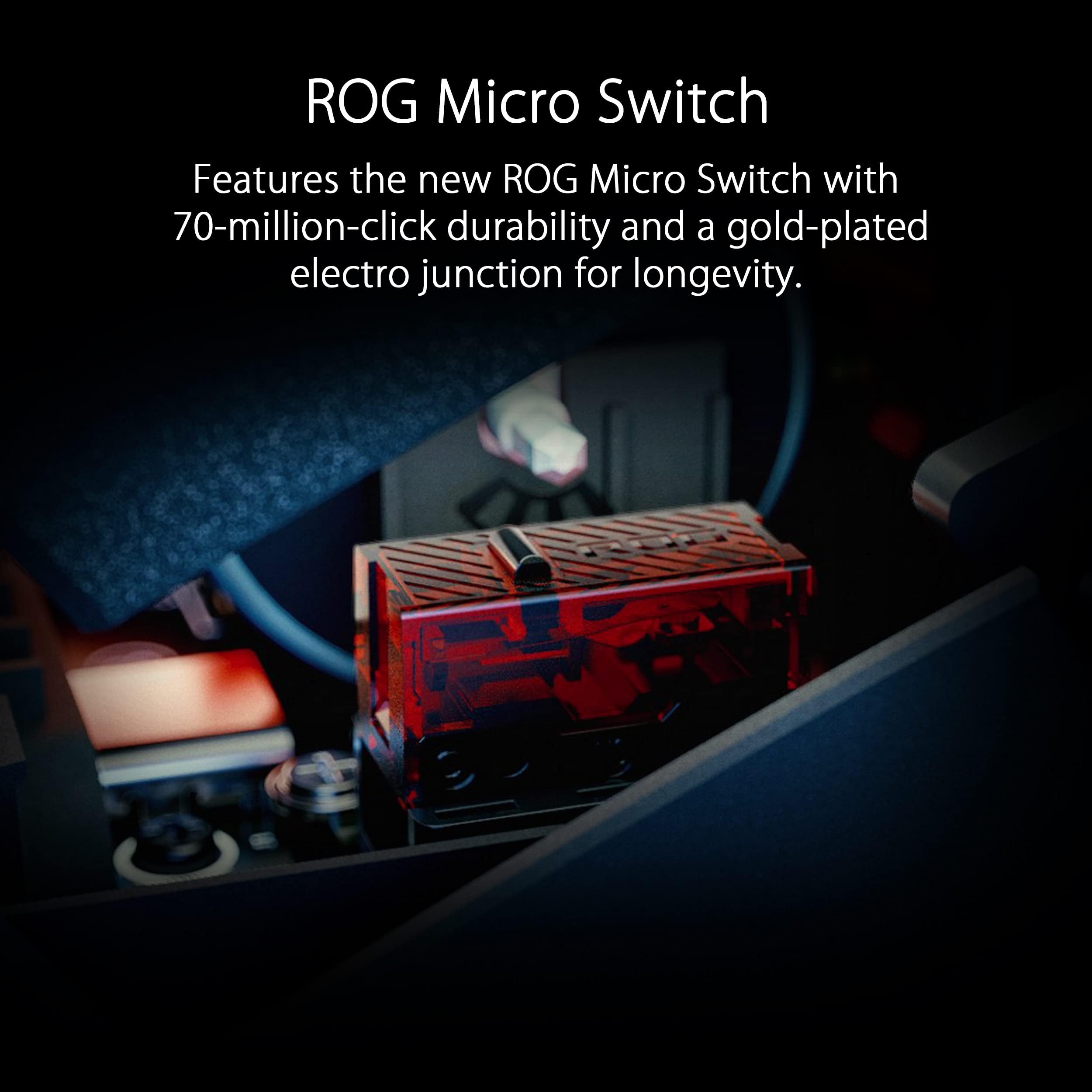 ASUS ROG Spatha X Wireless Gaming Mouse with Magnetic Charging Stand - 19,000 DPI, 12 Programmable Buttons, Hot Swap Switches, RGB Lighting - Perfect for FPS, MOBA & MMO Gaming - Black
