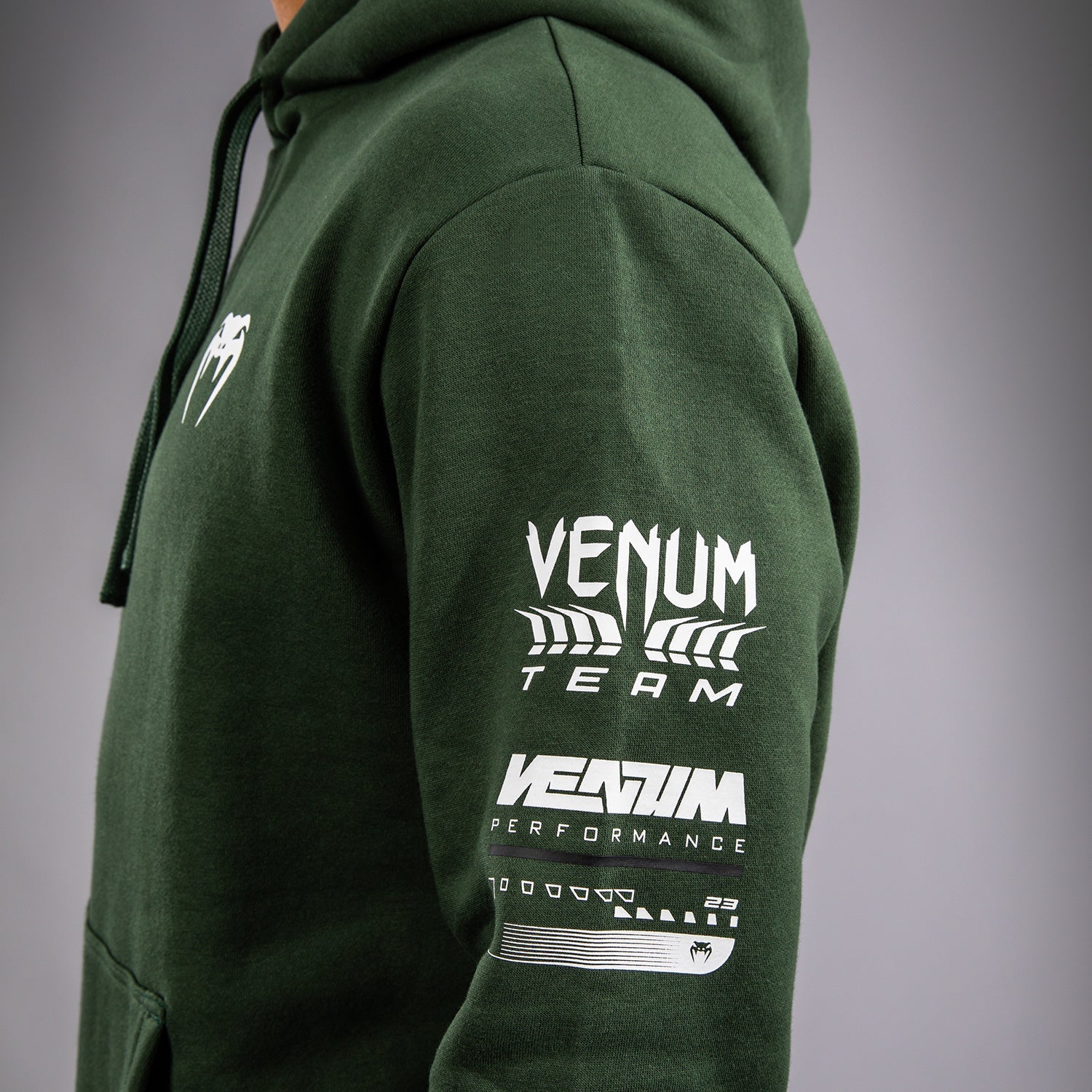 Venum Motorsport Hoodie for Men & Women - Premium Deep Forest Green Pullover - Comfortable & Stylish for Gym, Training & Casual Wear