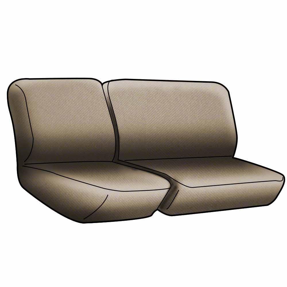 Coverking Custom Fit 60/40 Bench Seat Cover for Buick Century - Ballistic Cashmere Fabric | Durable Car Seat Protector for Pets, Spills & Everyday Use