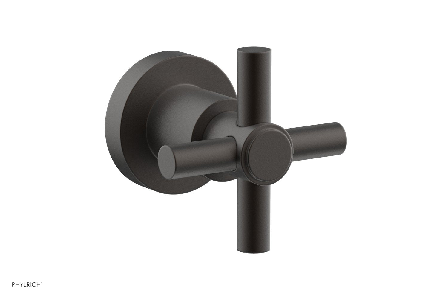 BASIC Volume Control Diverter Trim - Tubular Cross Handle D2PV134A for Bathroom & Shower Faucet Installation | Perfect for Home Renovation & Plumbing Projects