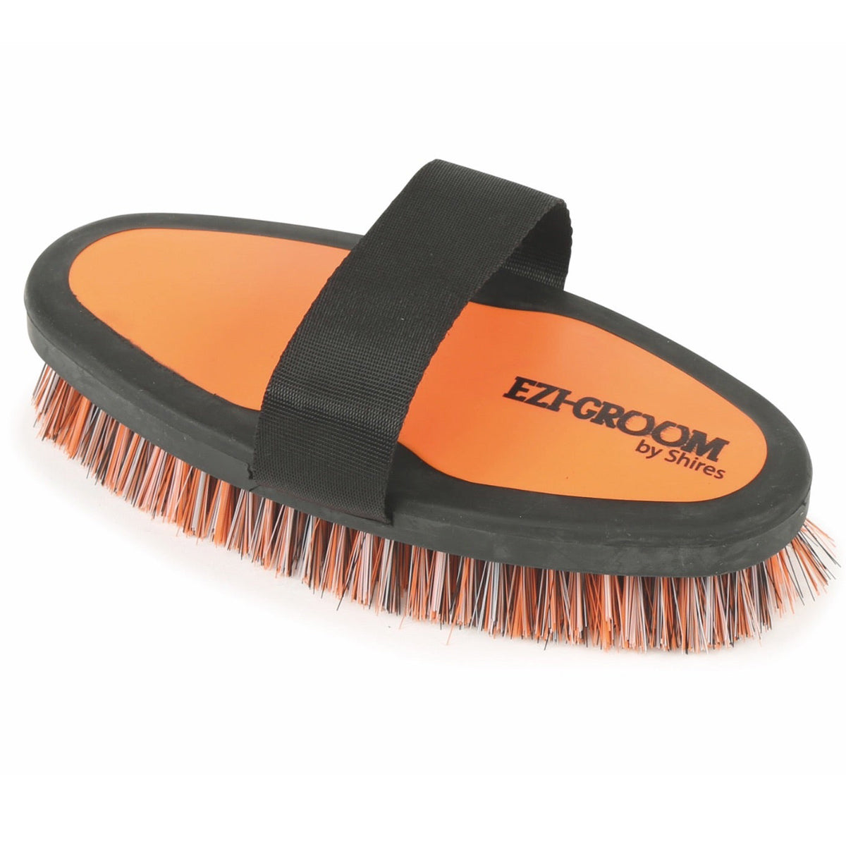 EZI GROOM Grip Body Brush for Dogs & Cats - Gentle Pet Grooming Brush with Ergonomic Handle for Easy Bathing & Shedding Control - Perfect for Home Pet Care & Professional Grooming