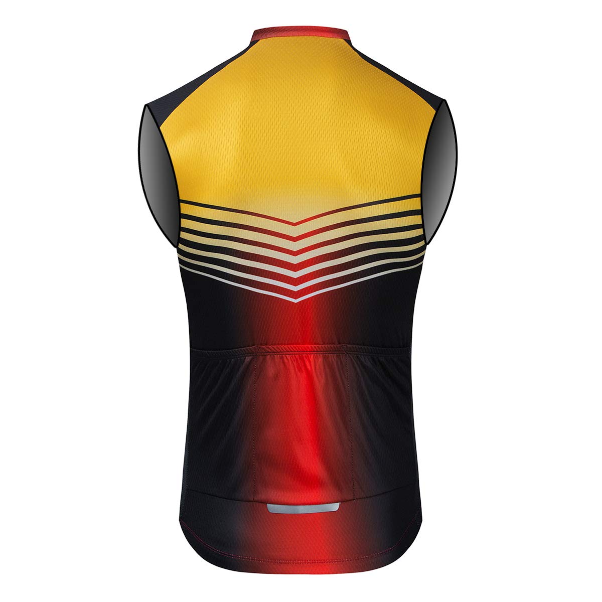 Aogda Men's Cycling Vest - Breathable Sleeveless Bike Jersey for Road & Mountain Biking - Team Cycling Gear for Training & Racing