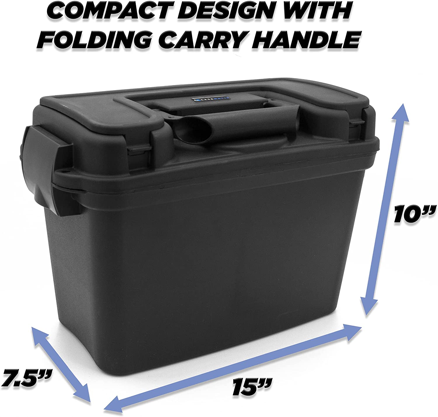 CASEMATIX Miniature Storage Hard Shell Figure Case - 105 Slot Figurine Carrying Case for Warhammer 40k, Dungeons & Dragons, Tabletop RPG Games | Portable Protection for Miniatures & Collectibles | Perfect for Gaming, Travel & Display