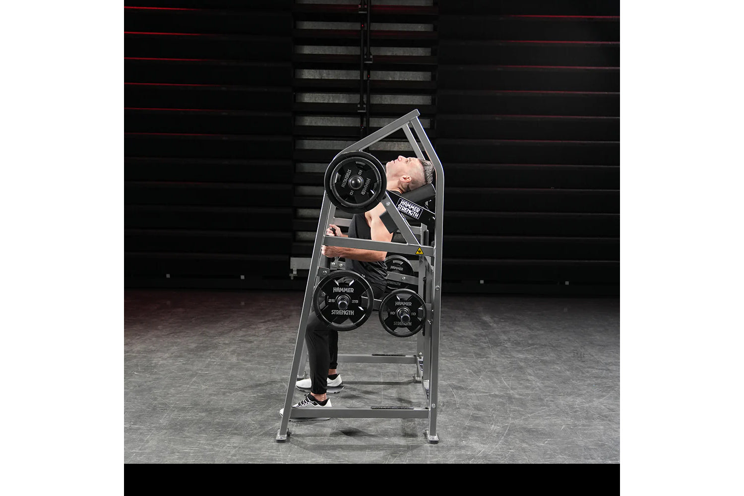 Hammer Strength Plate Loaded 4-Way Neck Machine - Gym Equipment for Neck Training & Muscle Building | Perfect for Home & Commercial Gyms