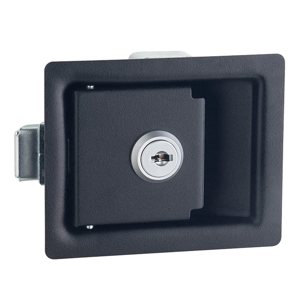 Southco Heavy Duty Flush Mount RV Door Latch - Secure Travel Trailer & Toolbox Handle Lock | Durable Camper Access for Outdoor Adventures & Storage Security