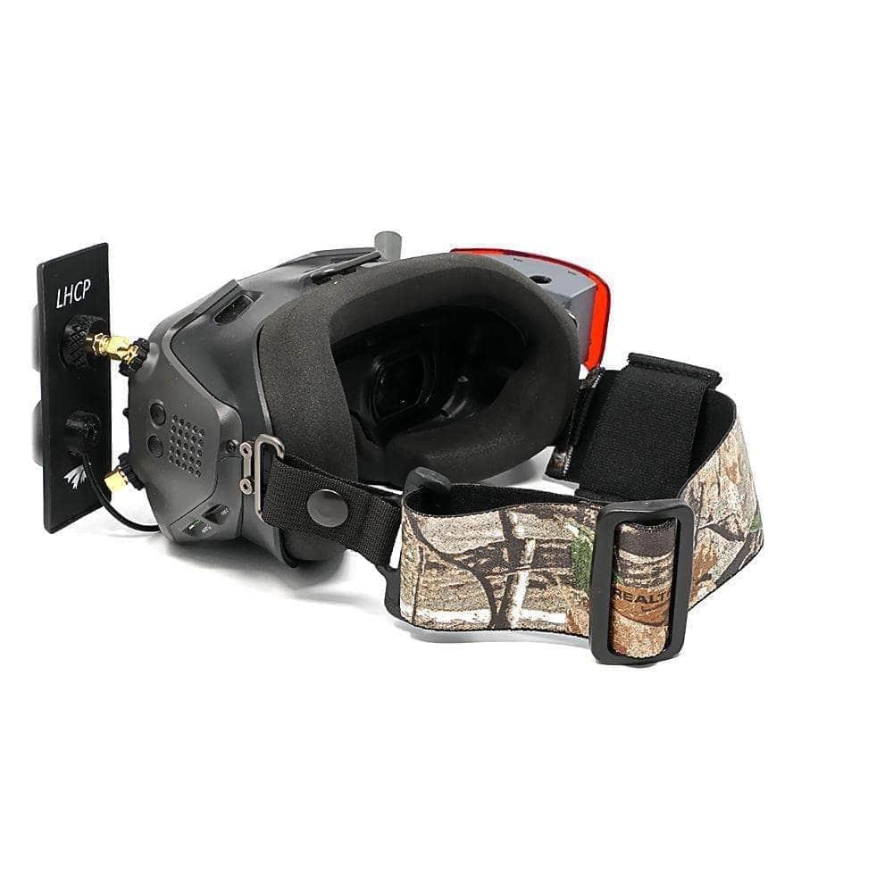 FatStraps 2 FPV Goggle Strap - Compatible with Fatshark, Walksnail & DJI Goggles - Adjustable Headband for Comfort - Perfect for Drone Racing & FPV Flying