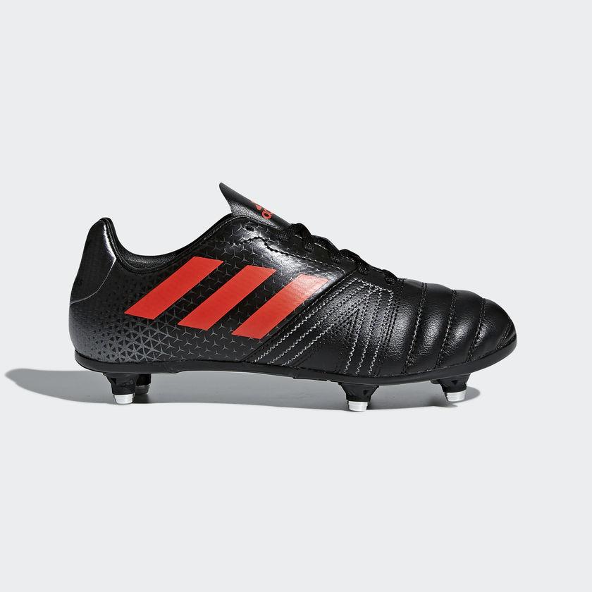 Adidas All Blacks SG Junior Rugby Boots - Lightweight Soccer Cleats for Kids - Perfect for Rugby Matches & Training Sessions
