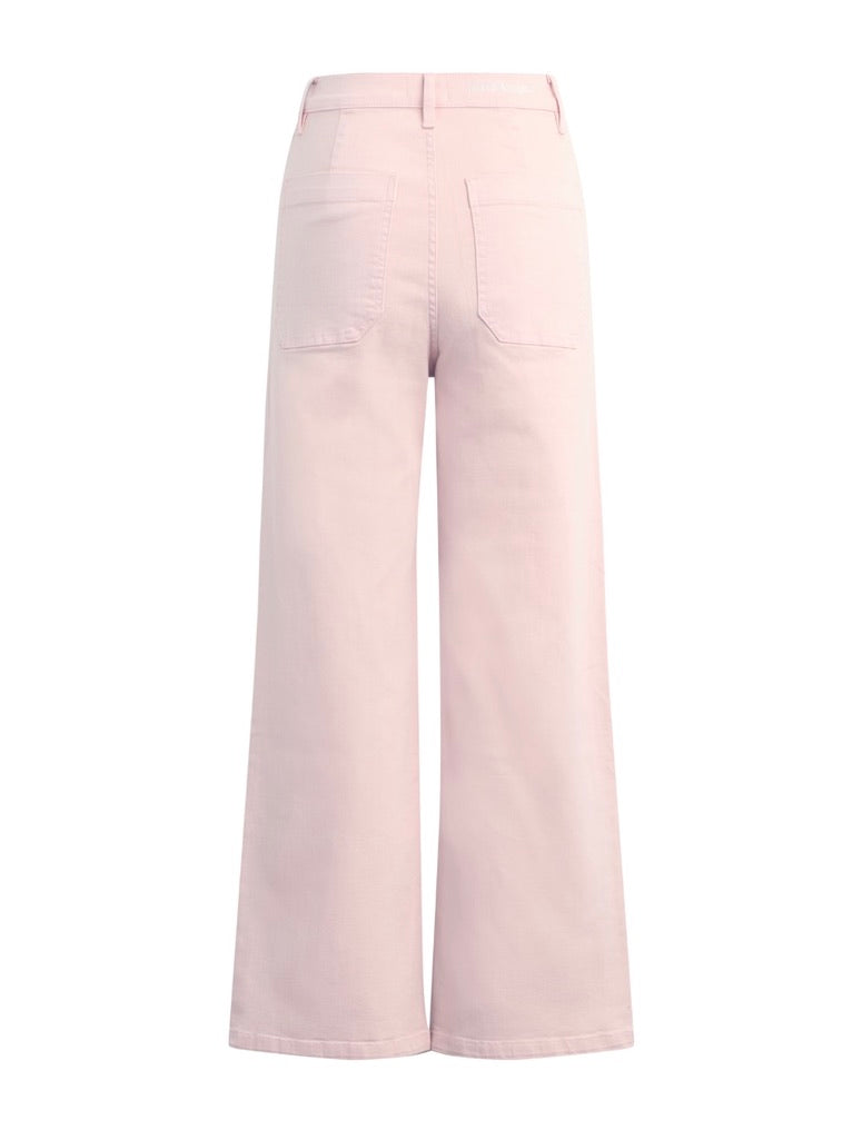 The Mischa Super High Rise Wide Leg Pants for Women - Stretchy Comfort & Trendy Flare - Perfect for Work, Office & Casual Outfits