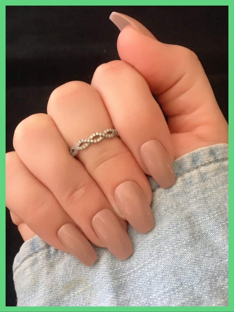 Tawny Beige Nude Nail Polish - 10 Free, Cruelty Free & Vegan Natural Nail Polish for Everyday Wear, Office & Special Occasions