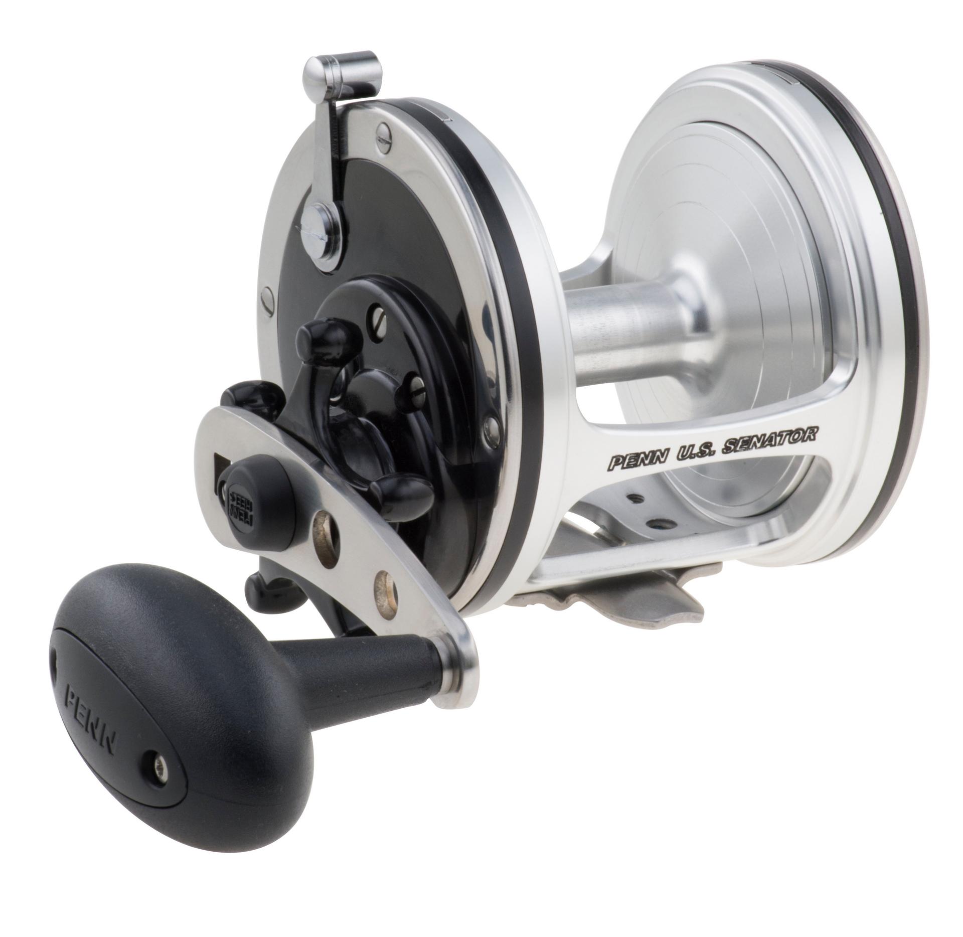 US Senator® Conventional Fishing Reel - Saltwater & Freshwater Spinning Reel for Surf, Pier & Boat Fishing | Durable Marine-Grade Construction for Anglers