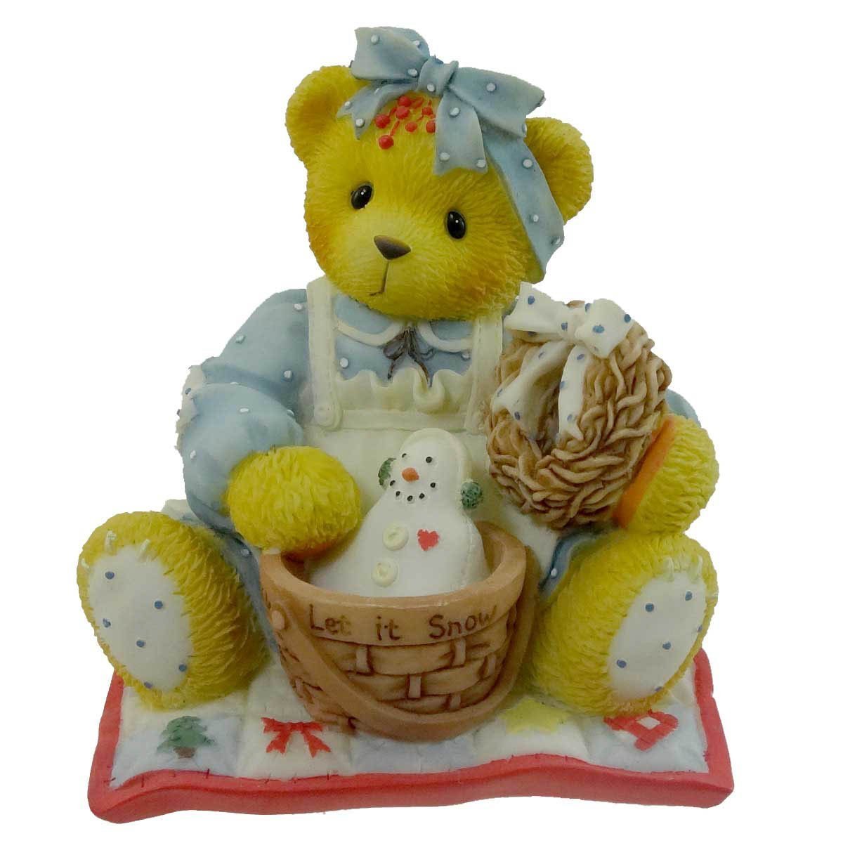 Cherished Teddies Suzanne - Home Sweet Country Home 533785 | Collectible Porcelain Figurine | Perfect Gift for Collectors & Home Decor