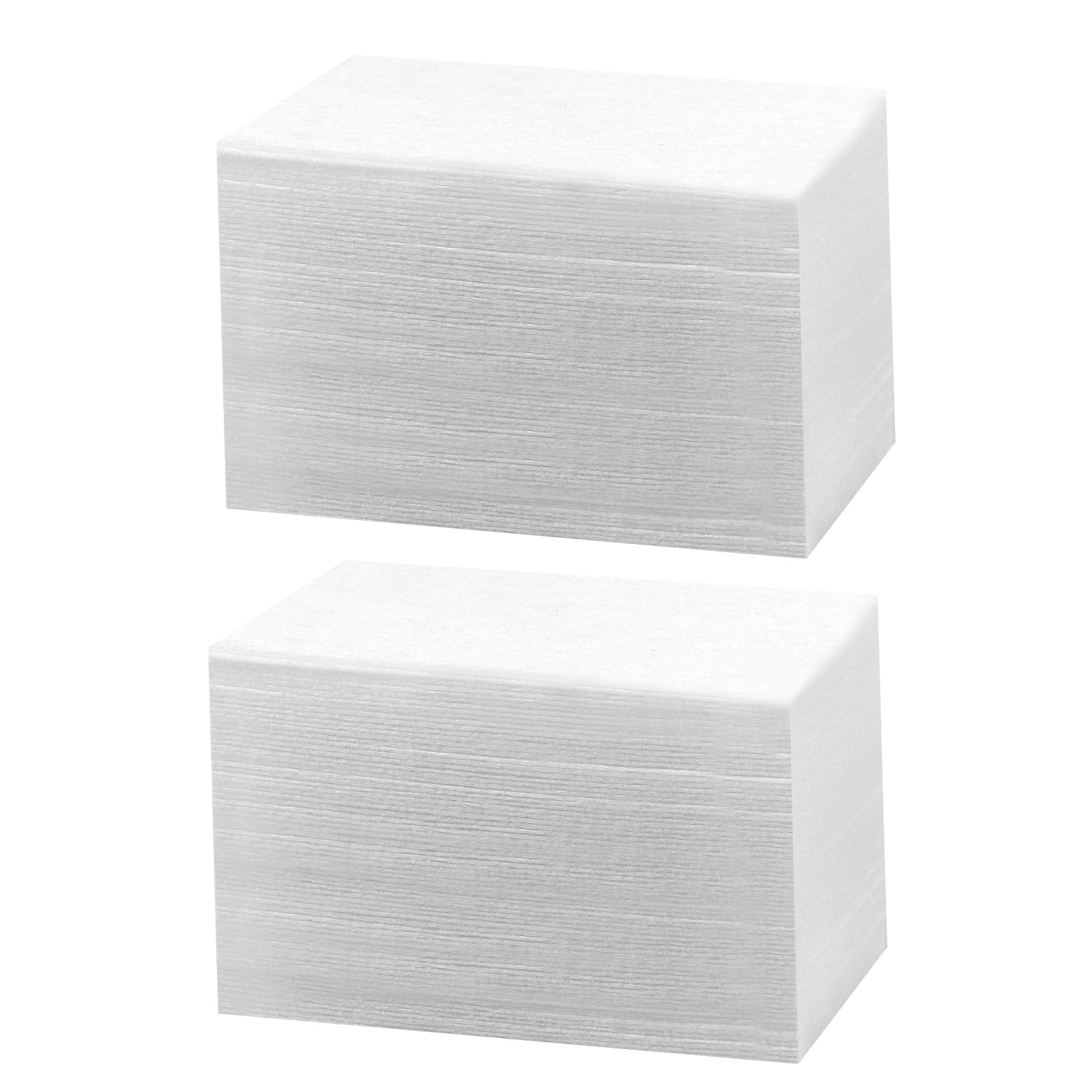 200pcs Nail Polish Remover Cotton Pads - Soft Linen Nail Wipes for Acetone & Gel Polish Removal - Perfect for Manicure, Pedicure & At-Home Nail Care