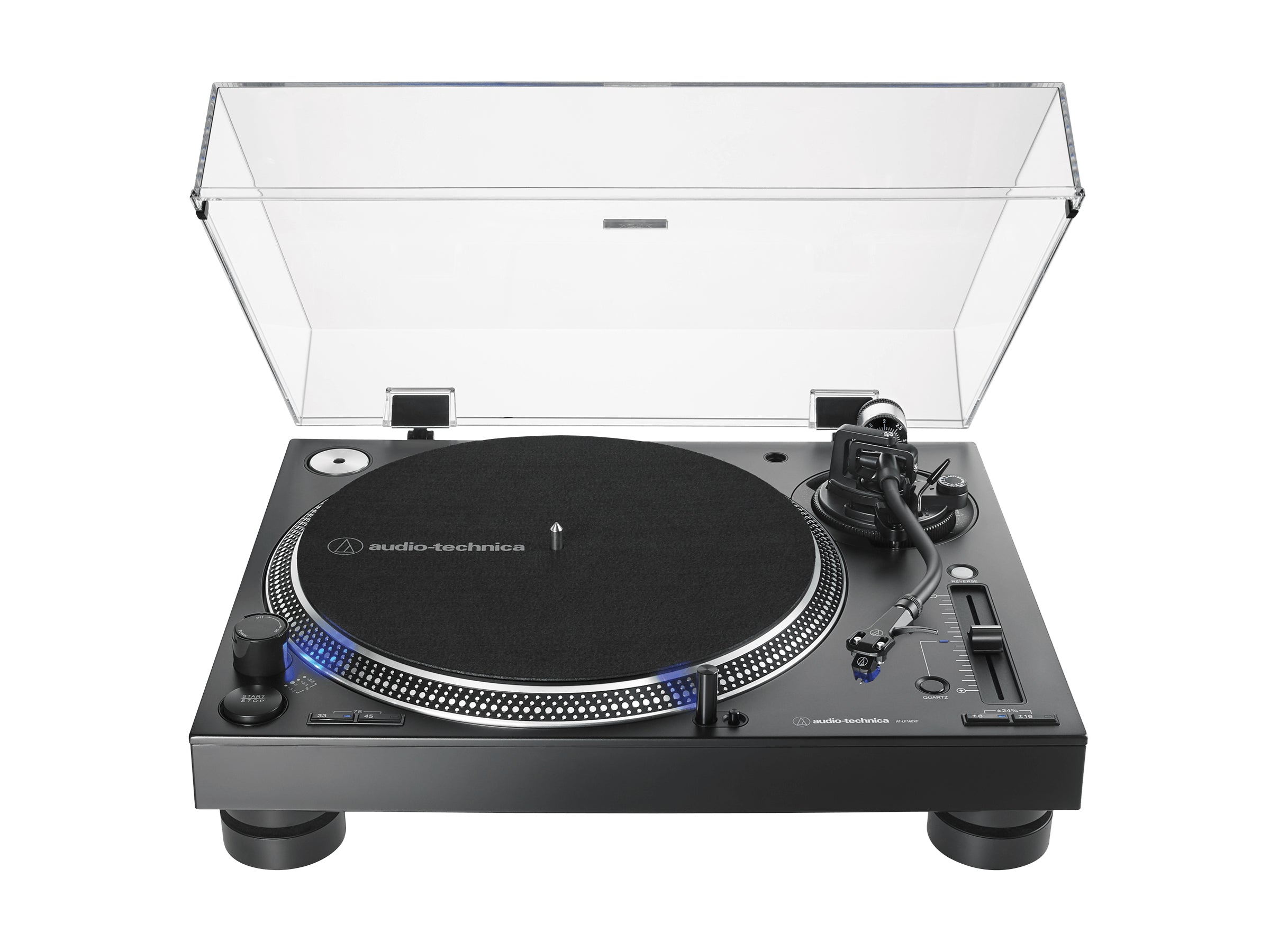 Audio Technica AT LP140XP Professional Direct-Drive Turntable for DJs & Music Enthusiasts – Perfect for Home Studios, Clubs & Vinyl Record Playback