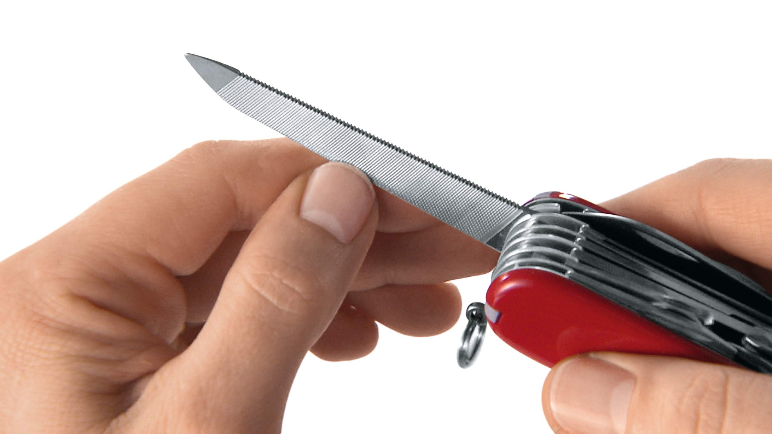 Victorinox Evolution 28 Swiss Army Knife - Lightweight Multitool with 23 Functions, Corkscrew, Blade & Ergonomic Scales (Red) - Perfect for Camping, Hiking, Travel & Everyday Carry