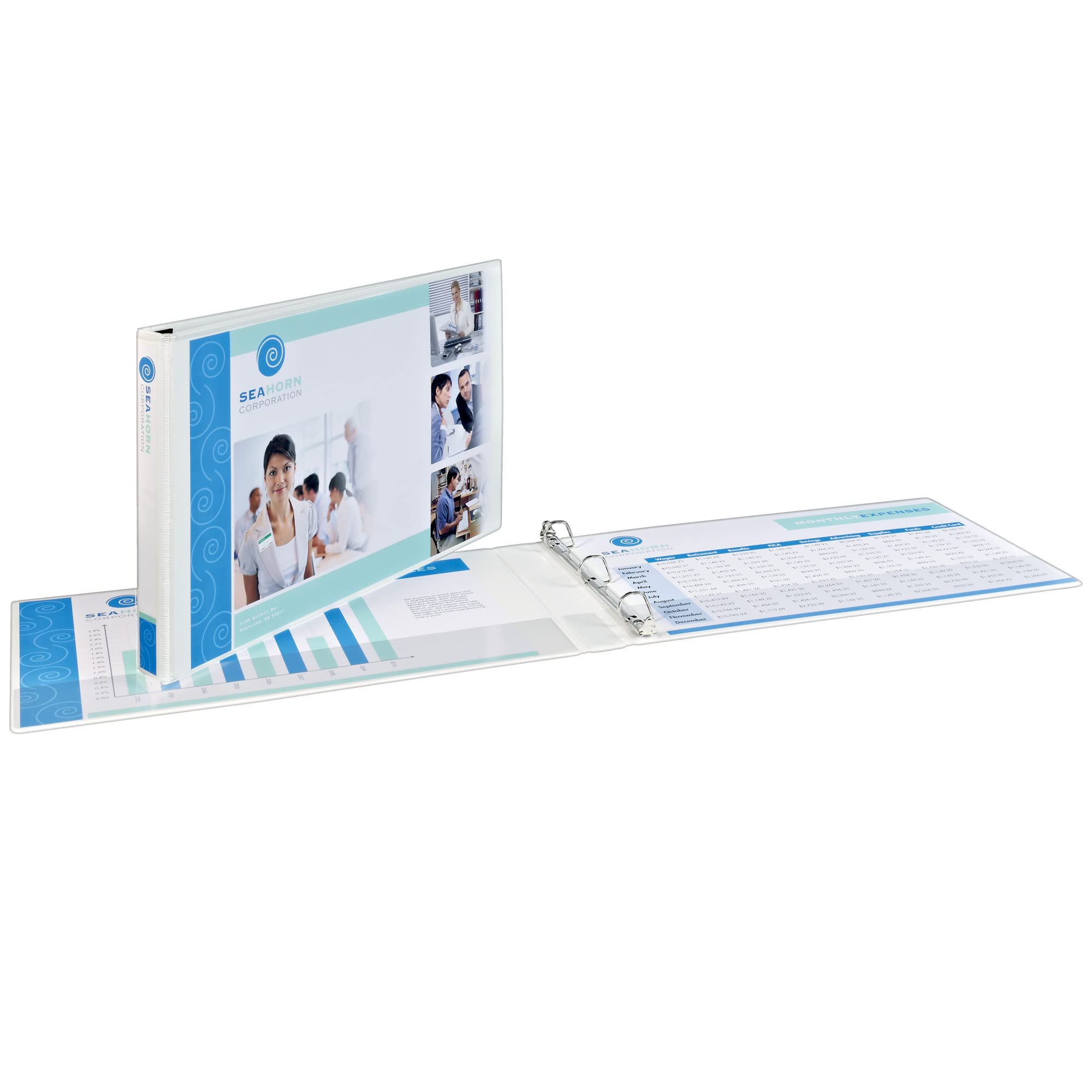 Avery Heavy-Duty 3-Ring Binder with 2