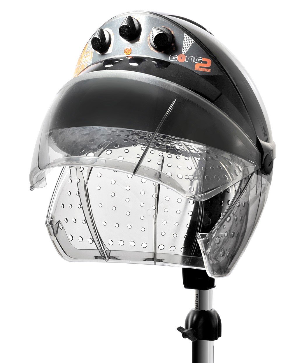 Professional 1200W 2-Speed Salon Hair Dryer with Lift-Up Visor & 60-Min Timer - PIB-516 | Heavy-Duty Roller Stand Dryer for Styling & Blowouts in Salons, Spas & Home Use
