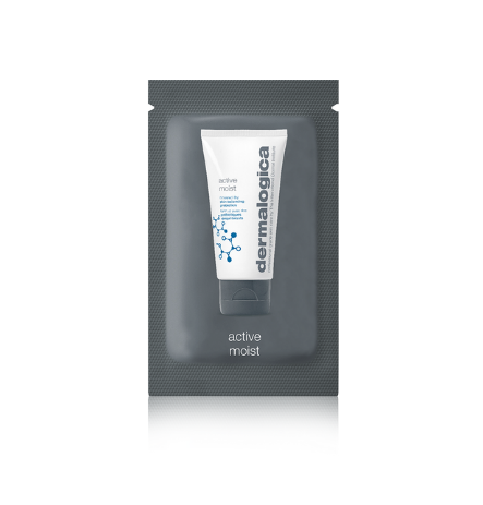 Active Moist Facial Moisturizer (Pack of 4 Samples) - Hydrating Skincare for Dry & Sensitive Skin - Perfect for Daily Use & Travel