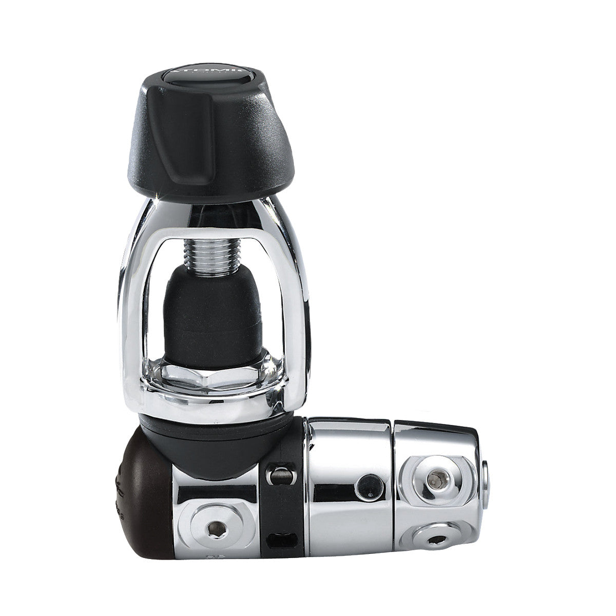 Atomic Aquatics B2 Sealed Brass Scuba Diving Regulator 1st Stage with 5 Ports - Perfect for Deep Sea Diving and Underwater Exploration