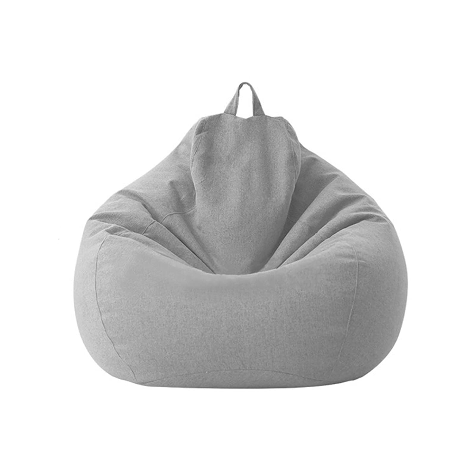 Soft Bean Bag Chair Cover with Storage - Lazy Sofa & Gaming Beanbag Organizer for Adults & Kids (No Filling Included) - Perfect for Playrooms, Dorm Rooms & Game Rooms