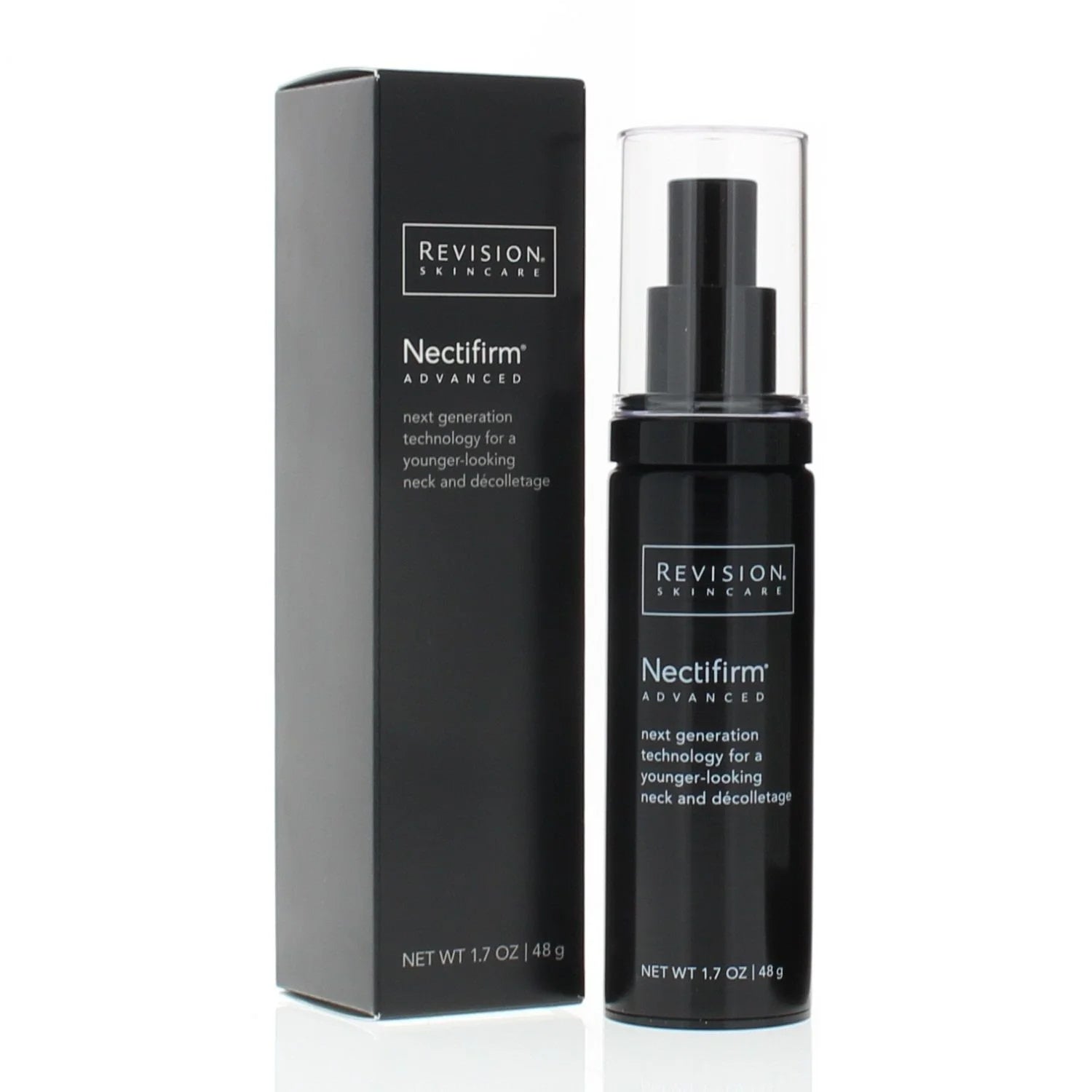Revision Skincare Nectifirm® Advanced Neck Cream - 1.7 oz/48g - Anti-Aging Firming Treatment for Neck & Décolleté - Perfect for Nighttime Skincare Routine