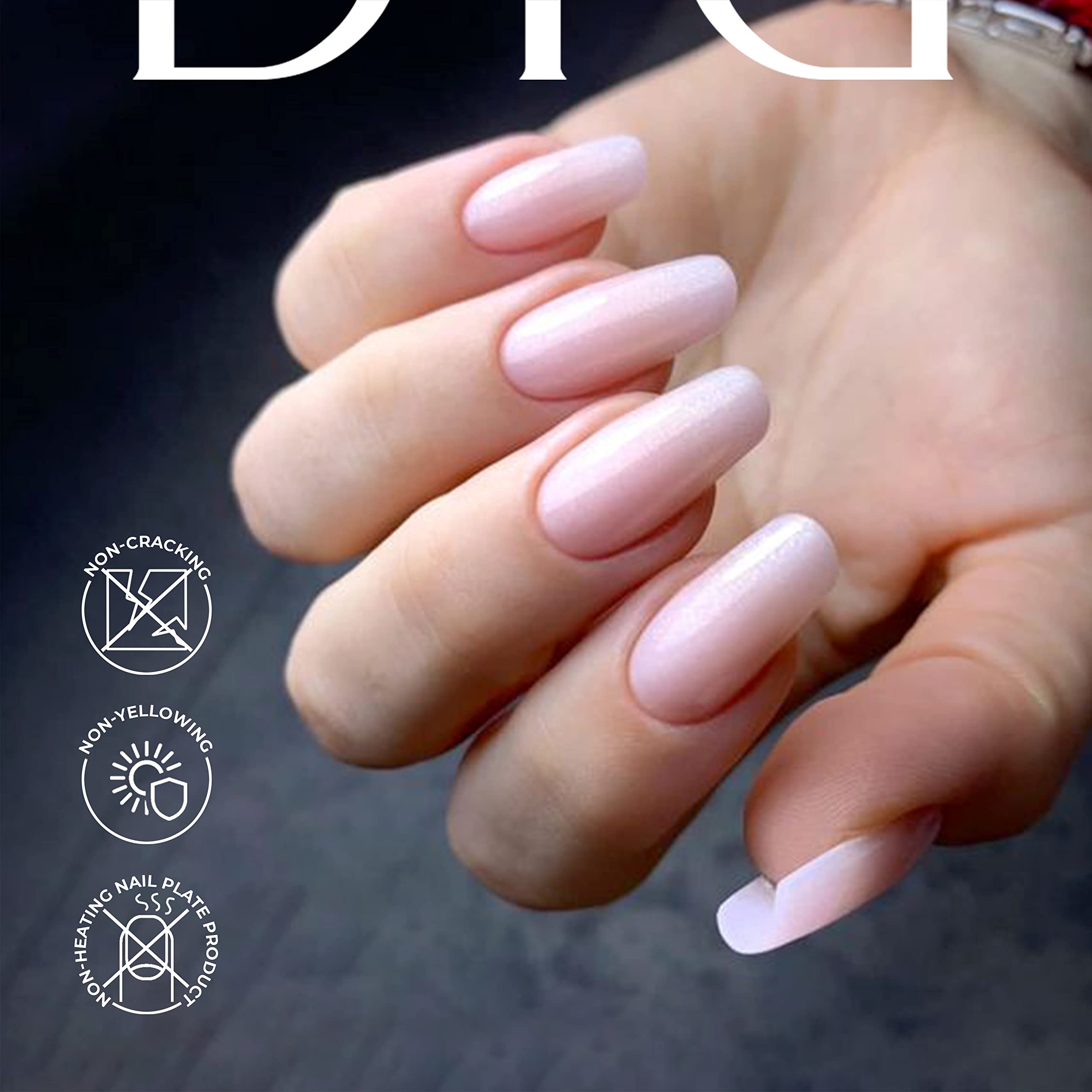 Premium Didier Lab Nail Builder Gel - Pink Mask Hard Gel for Nail Strengthening & Extensions - LED/UV Cured Builder Gel for Natural Nail Repair - 0.53oz - Perfect for Salon Professionals & DIY Manicures at Home