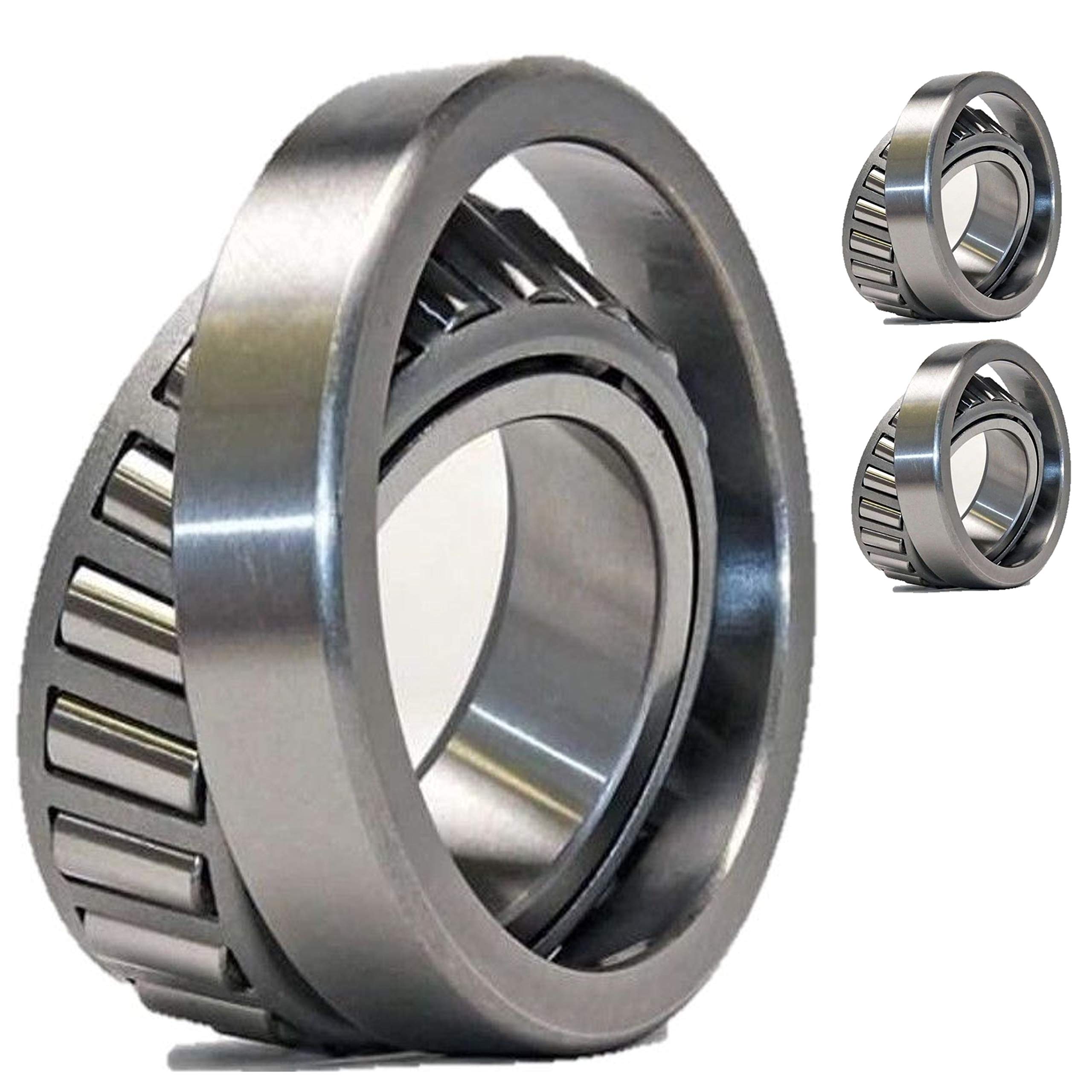 (2 Sets) High Performance HD Switch Tapered Roller Bearings - Replacement for Ariens & Gravely 05404600, 04504700 - OEM Upgrade Parts for Snow Blowers & Lawn Tractors