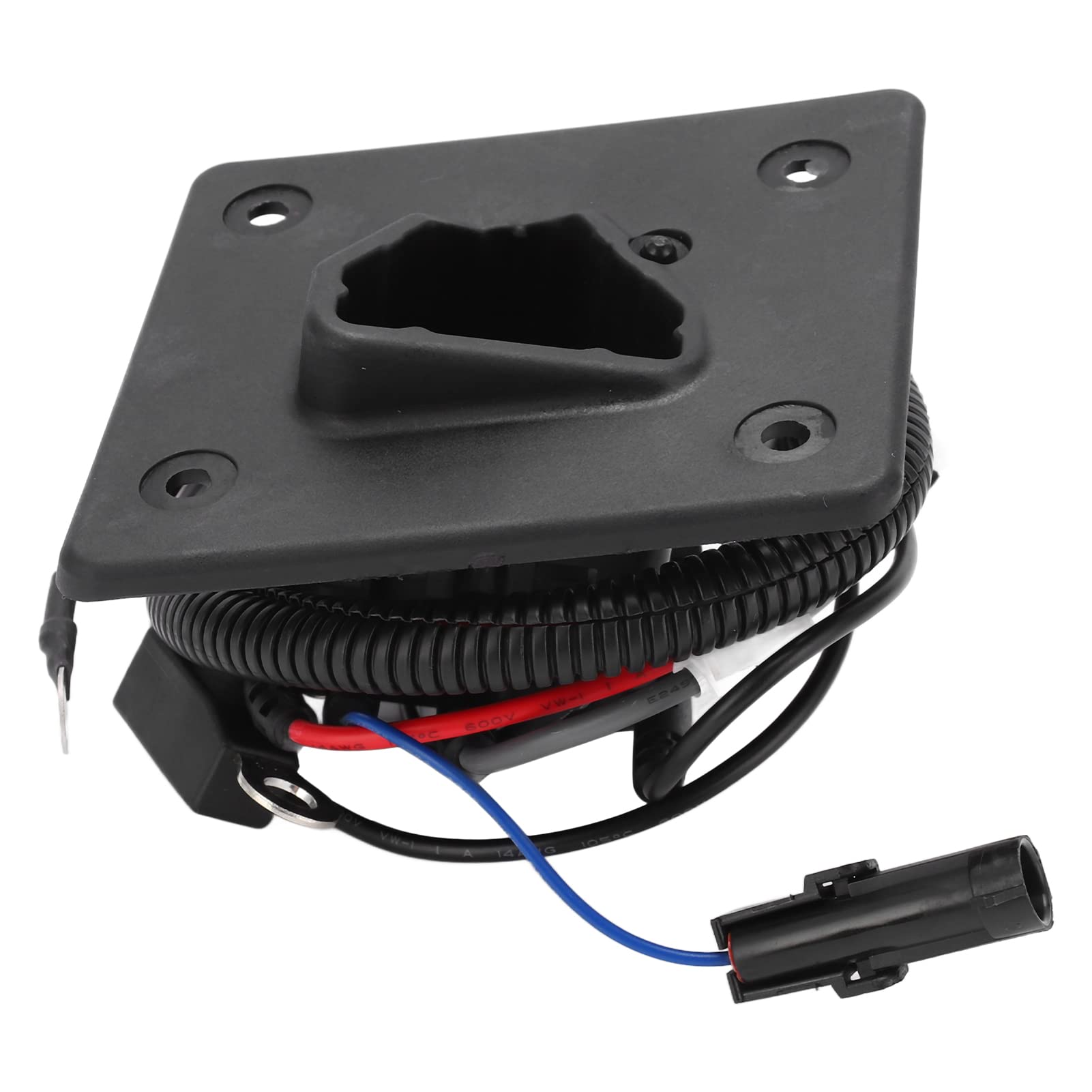Club Car Charger Receptacle 602529 - ABS Metal Replacement Part with Excellent Conductivity for Golf Cart Repair | Durable Electrical Connector for Club Car Precedent & Onward Models | Perfect for Home Garage & Golf Course Maintenance