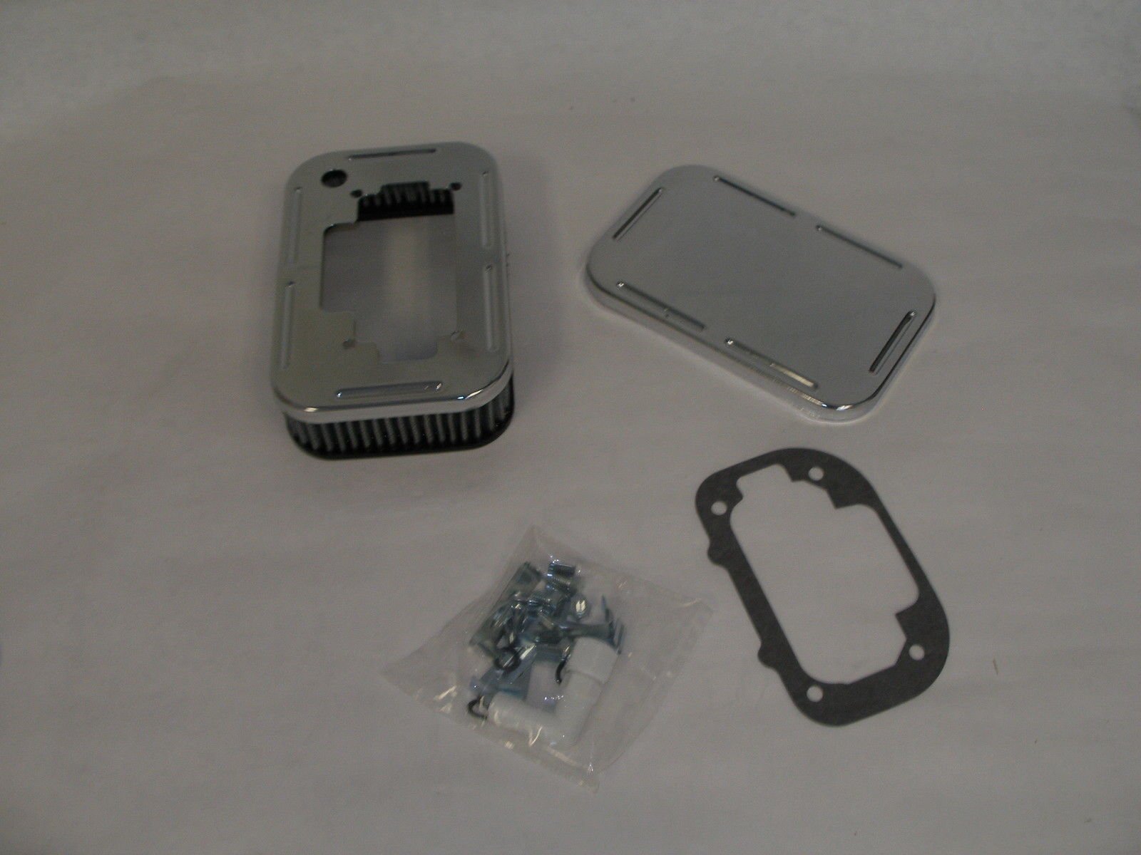 High-Performance Chrome Air Filter for Weber DGV & DGEV Carburetors - 1 3/4