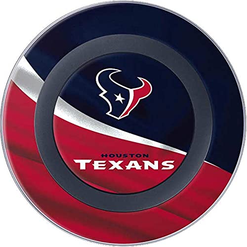 Official NFL Houston Texans Licensed Samsung Wireless Charger Skin Decal - Custom Protective Vinyl Sticker for Galaxy Phones & Accessories - Perfect for Home, Office & Car Charging Stations