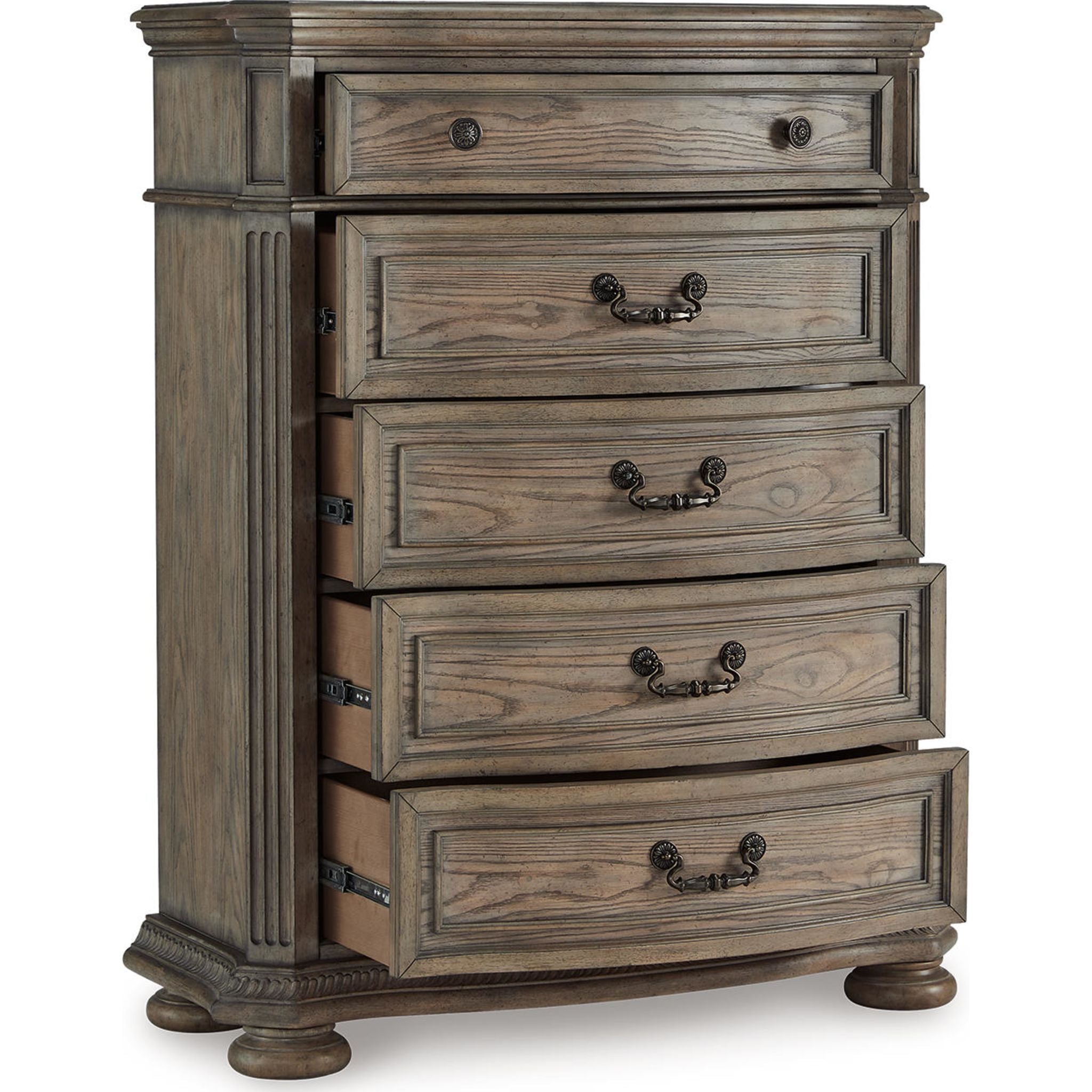 Ardenfield Light Brown Chest - Stylish Storage for Bedroom, Living Room & Office Organization