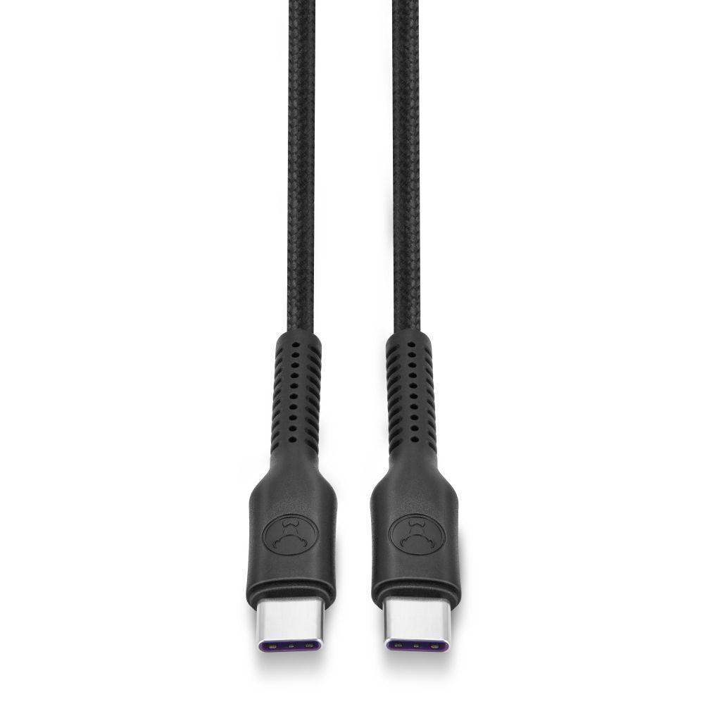 Bonelk 6.6ft USB C to USB C Cable 100W Fast Charging, Nylon Braided Durable & Tangle-Free, Compatible with MacBook Pro/Air, iPad Pro, Samsung Galaxy, Pixel, Switch - Perfect for Home, Office & Travel